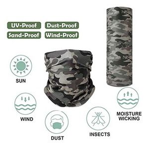 COLORFEY Mask Neck Gaiter Camo Pure Cool Gaiter Breathable Bandana Unisex New